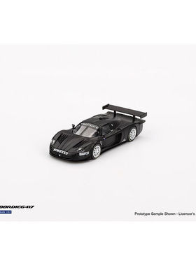 BBR 1:64 玛莎拉蒂MC12 黑色 合金汽车模型收藏