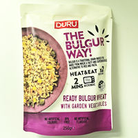 Duru Turkish imported multi-flavor wheat heated ready-to-eat coarse rice 250g convenient and fast meal replacement thumbnail 3