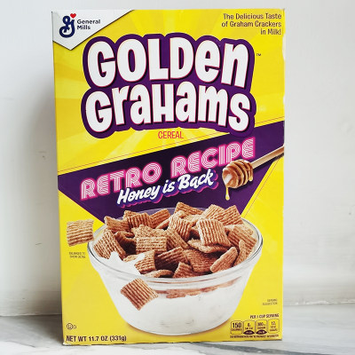 通用磨坊全谷物金色麦片Grahams