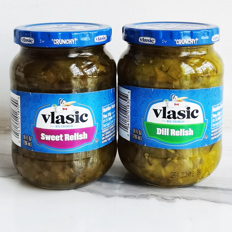 特价美国维拉斯酸甜黄瓜碎汉堡面包青瓜酱Vlasic Relish Sweet - 实物图