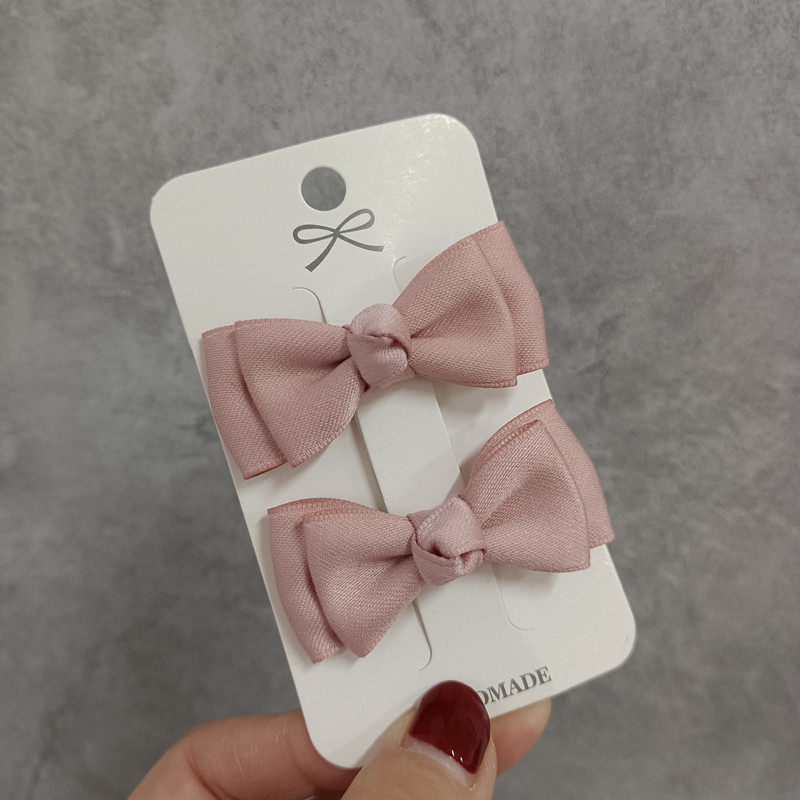 豆妈家韩式甜美可爱儿童学生发夹粉色小蝴蝶结对夹边夹刘海夹发卡,饰品/流行首饰/时尚饰品新,发饰,淘宝优惠券,粉丝福利购,淘宝优惠卷