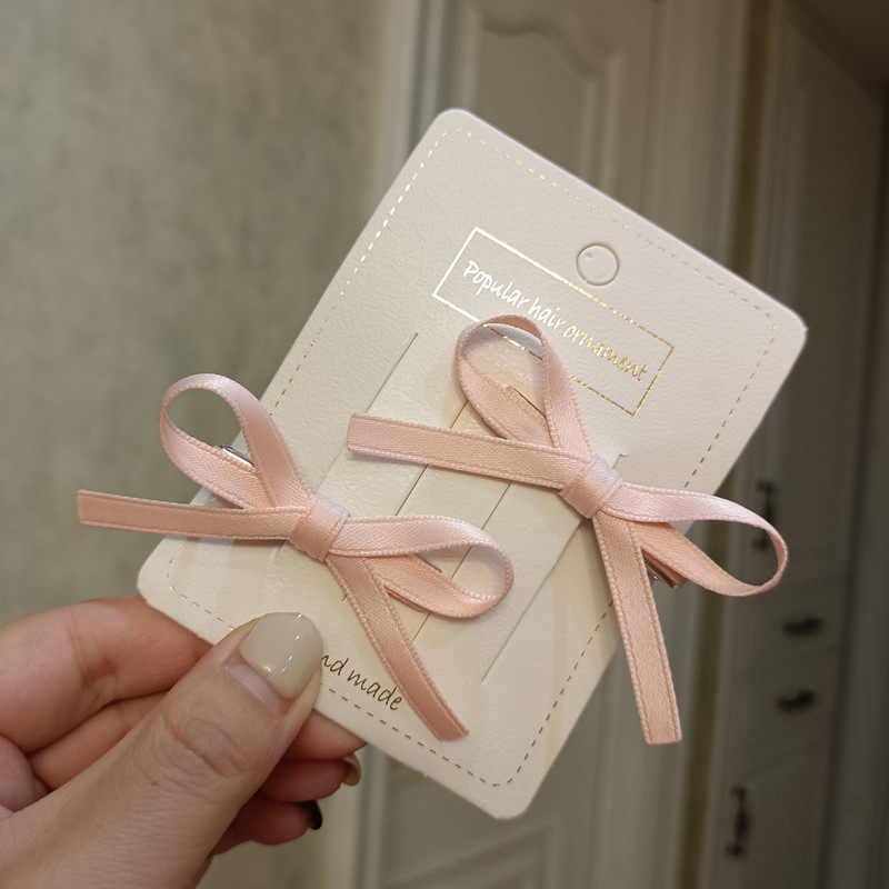 甜美可爱儿童发卡少女风 粉色小蝴蝶结对夹边夹刘海夹发饰头饰品,饰品/流行首饰/时尚饰品新,发饰,淘宝优惠券,粉丝福利购,淘宝优惠卷