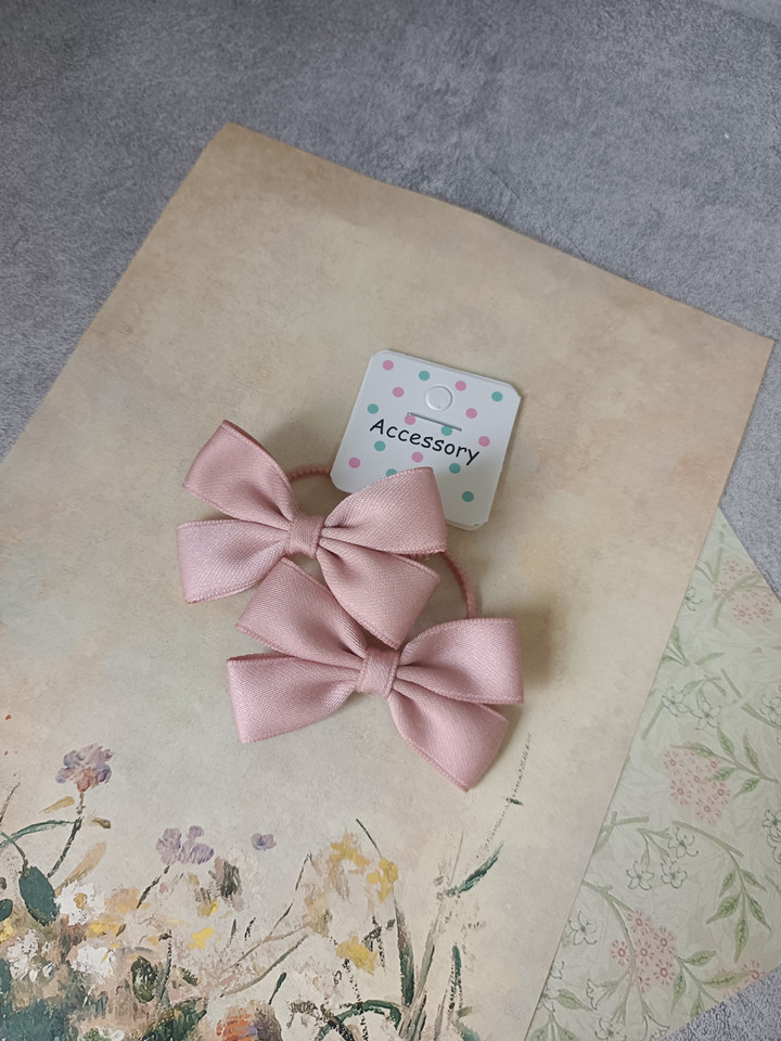 囡豆儿头绳织带甜美可爱原创皮筋