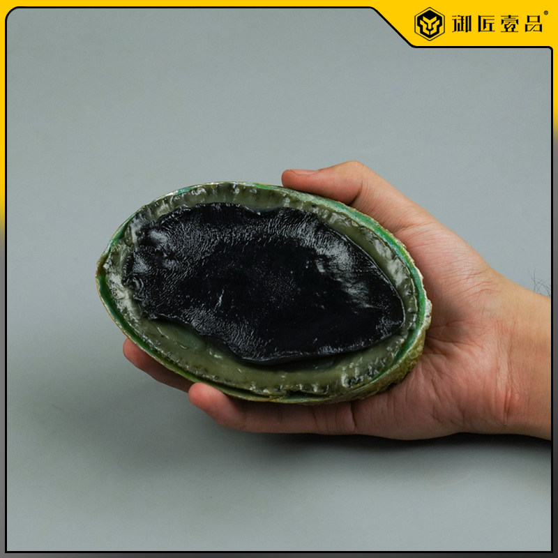 御匠壹品仿真黑金鲍鱼模型