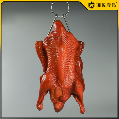 仿真广式烧鸭模型假烤鸭仿真食物菜品烧腊店铺展示道具烧鸡样品