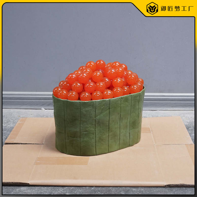 仿真鱼籽寿司模型装饰品道具
