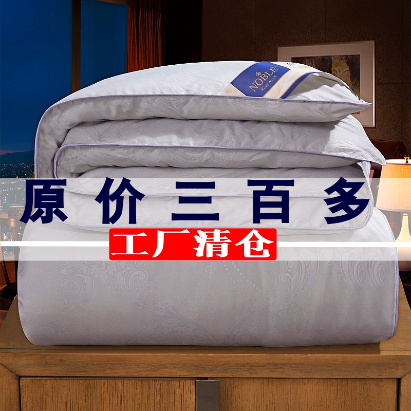 蚕丝被春秋被子空调被双人夏凉被空调被单人学生宿舍加厚冬被棉被