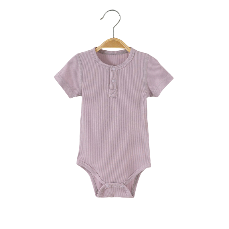 欧美婴幼儿0-2岁夏季短袖兰精莫代尔包屁衣新生衣服初生宝宝三角