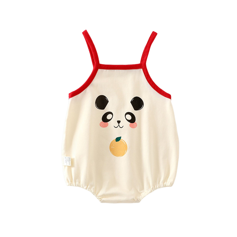 欧美安阳婴童装婴幼儿衣服吊带背心包屁衣哈衣 宝宝睡衣无骨三角