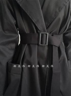 布料西装外套收腰配裙子显瘦