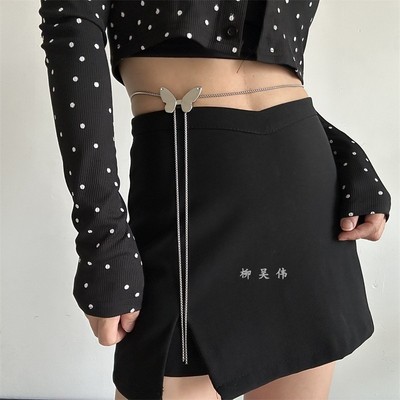 可调节装饰好看~蝴蝶腰链