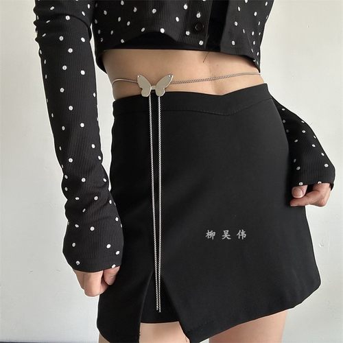 可调节装饰好看~蝴蝶腰链