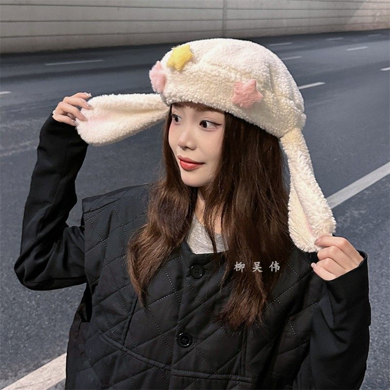 优雅星星贝雷帽甜美