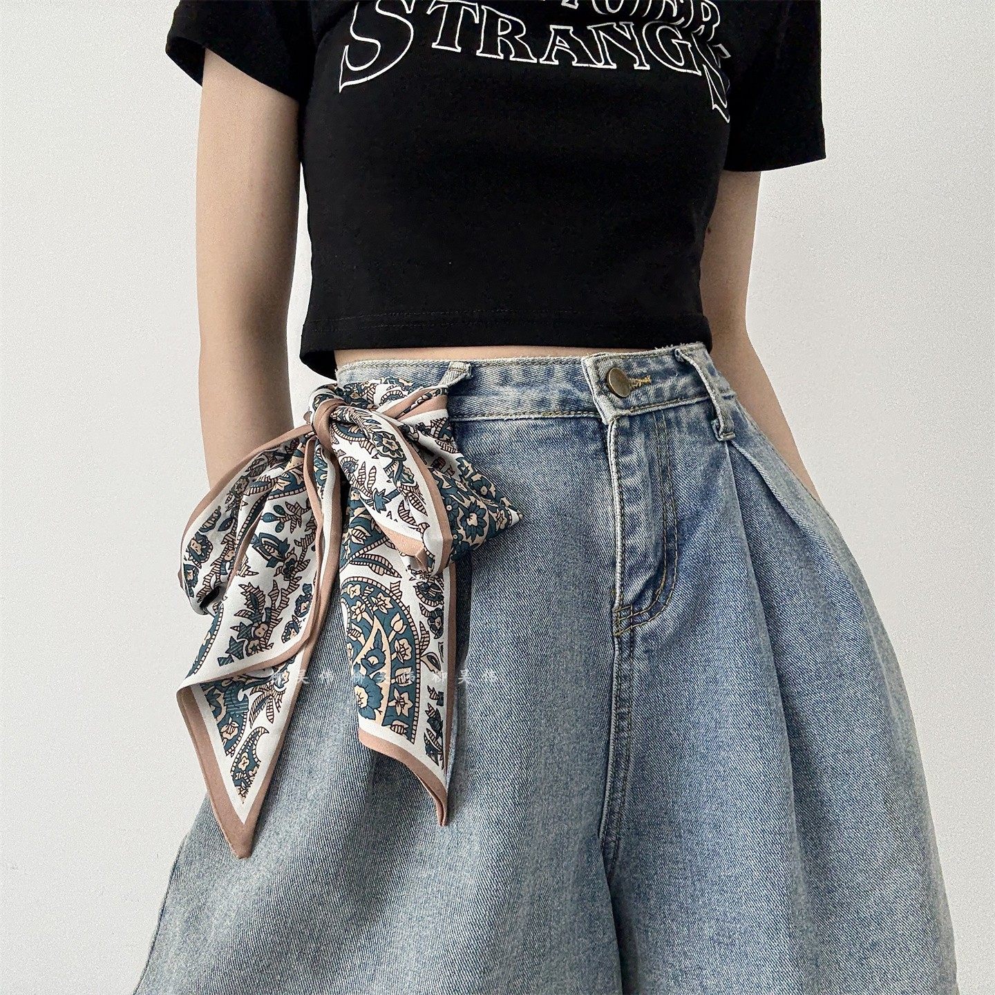 柳吴伟腰果花丝巾腰带女配牛仔裤收腰神器百搭高级感皮带2025新款,服饰配件/皮带/帽子/围巾,腰带/皮带/腰链,淘宝优惠券,粉丝福利购,淘宝优惠卷