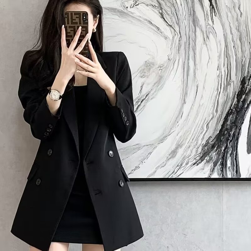 英伦风高级感小西装外套女韩版2025春秋新款休闲时尚西服小众上衣