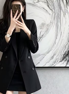 英伦风高级感小西装外套女韩版2025春秋新款休闲时尚西服小众上衣