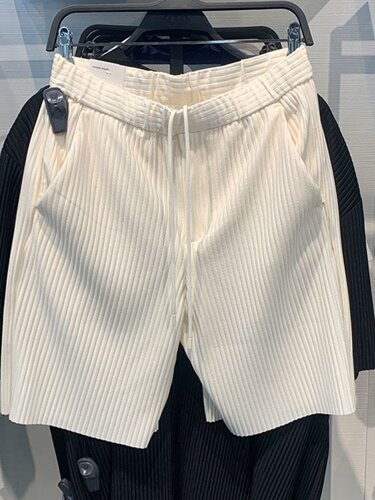 休闲运动宽松短裤直筒阔腿裤