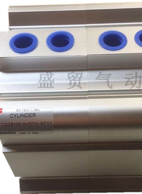 薄型倍力气缸CDQ2B100-5+0DM-XC11两倍力气缸非标外牙CQ2B直销价