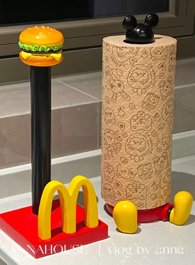 麦当劳马里奥纸巾架客厅可爱