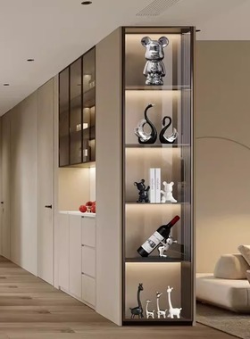 现代简约暴力熊摆件客厅红酒展示