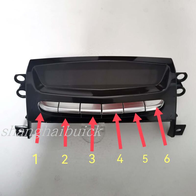 适用凯迪拉克CT6 XT5 XT6后排座椅空调面板按键空调开关纯正配件