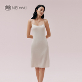 内外棉莫吊带连衣裙带胸垫舒适家居服睡衣女款 新251WL5102