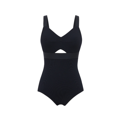 露背连体泳衣清爽美背女内外