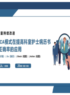 YXKJ34-PDCA模式在提高科室护士病历书写正确率的应用-PDCA