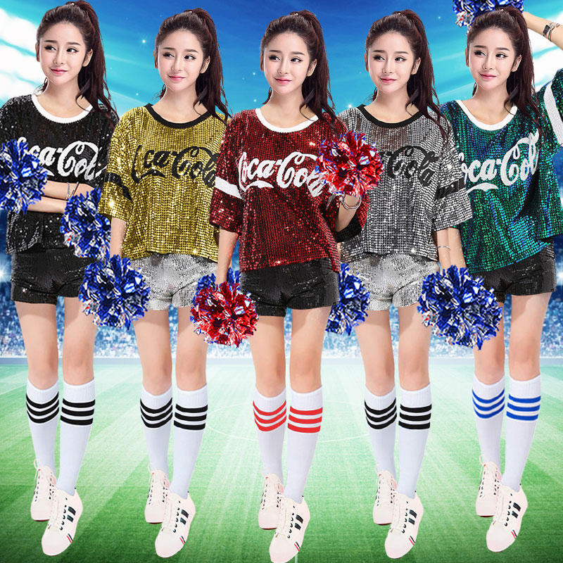 年会嘻哈爵士舞服现代舞C哩C哩亮片ds街舞拉拉队女团表演服装出租