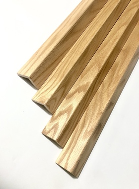 【鸿运护墙角】纯实木FAS级北美红橡木护墙角 包邮送胶+辅助贴