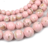 Бирюзовые бусины, набор материалов с бусинами, украшение-шарик, браслет, ожерелье, серьги с аксессуарами, аксессуар, DIY