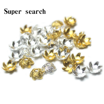 合金金色银色花托隔片
