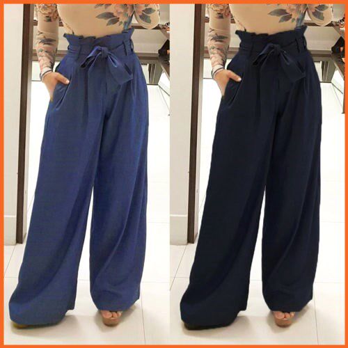 Leg Loose Pants Drawstring PantsWide Women High Waist|ruв категории Женская одежда, брюки, брюки - от Buy2taobao.com для оказания профессиональной услуги покупки агента Taobao