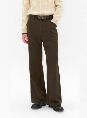 UNICAHOMME水洗工装喇叭裤