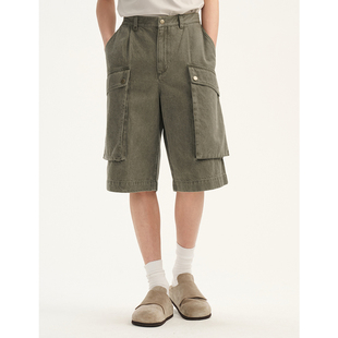 夏季 UNICA 短裤 率性大口袋_土耳其口碑BOSSA工装 松驰感潮 HOMME