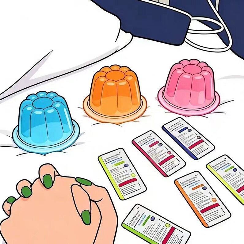 泰国特色【一盒7包】三款男神&middot;营养果冻进口水果味小果冻