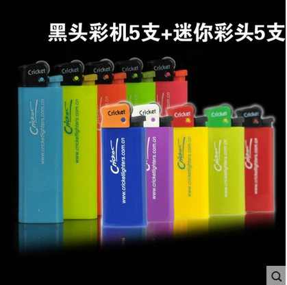 Креативная одноразовая флуоресцентная зажигалка