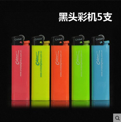 Креативная одноразовая флуоресцентная зажигалка