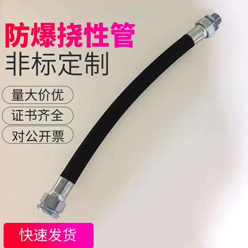 防爆扰性软管DN20 DN15 DN25防爆挠性连接管内螺纹连接监控穿线管 - 封面