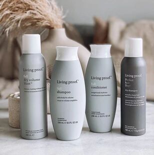 美国livingProof缕灵丰盈蓬松控油无硅油洗发水护发素现货秒发