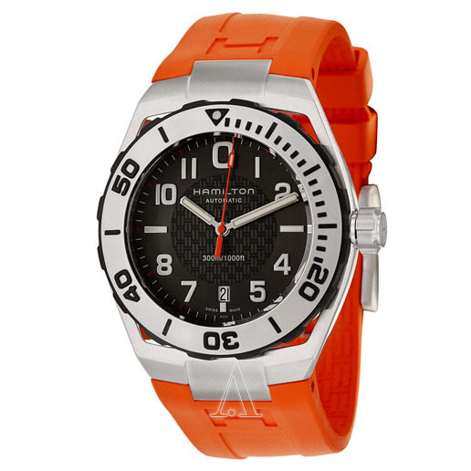 现货魔鬼鱼汉米尔顿机械潜水表h78615985 h78615335 h78615135