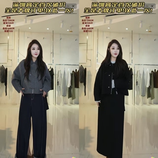 88F1057 精纺山羊绒外套 芳芳力荐