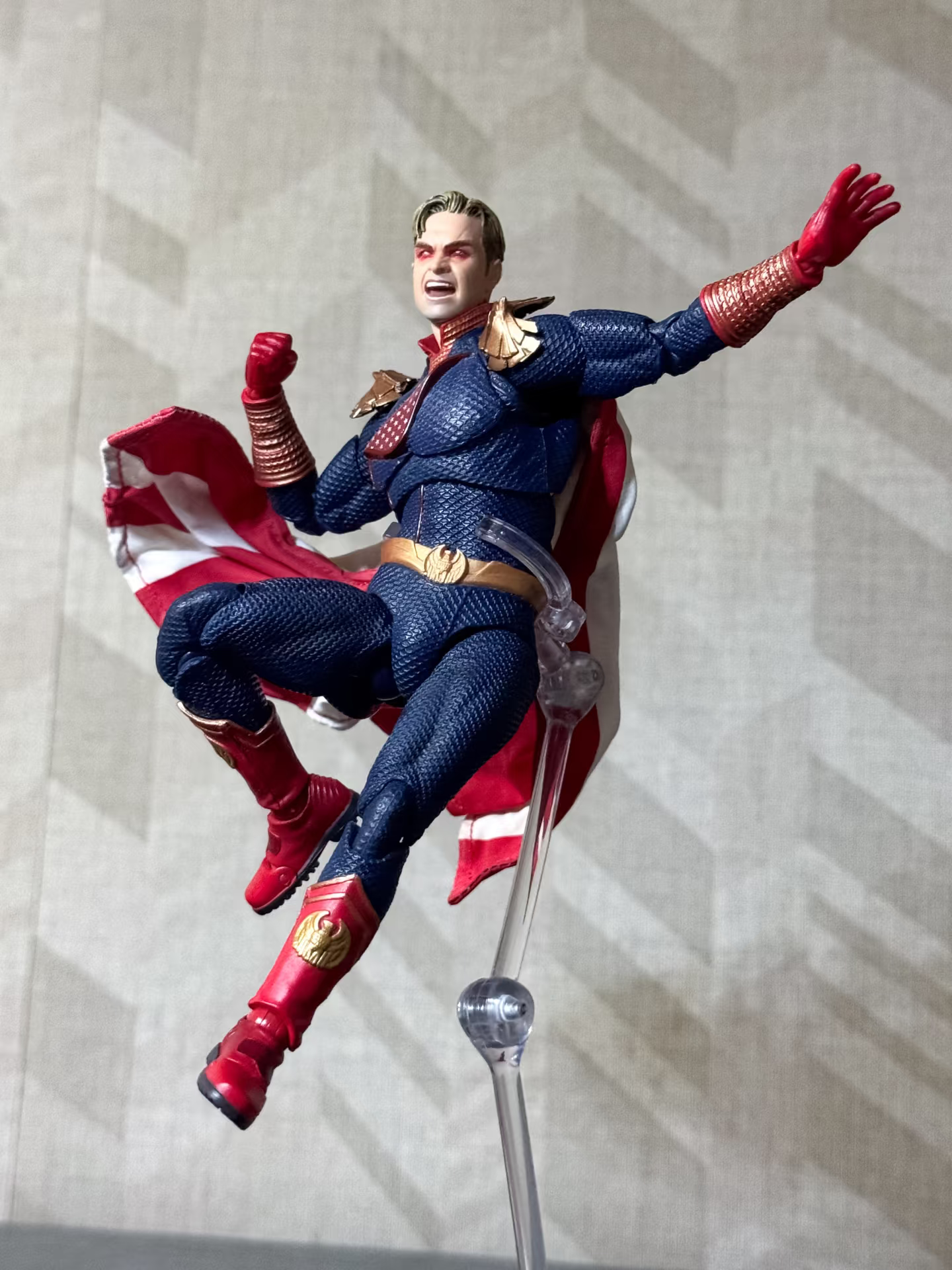 Mafex151祖国人 黑袍纠察队老乡人星光亚洲版可动人偶盒装手办