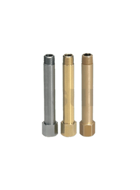 黄铜内外牙模具加长水咀JTW1/2/3-50/75/100/125/150/200接非标