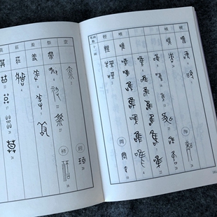 常用金文书法字典大篆书甲骨文书法商周青铜器上或铸或刻的铭文