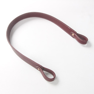 短包带包包配件PU皮包带短肩带宽黑色酒红咖啡色改造带腋下带z062