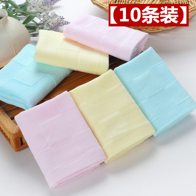 纯棉方巾手帕纱布口水巾小毛巾