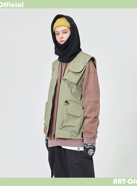 现货SPECIALGUEST V2 VEST韩国滑雪服防水透气单板男女款马甲背心