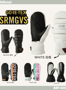 【ART】ASRM gotex 2627 ARMA LOGO LUMBER单板滑雪手套防丢