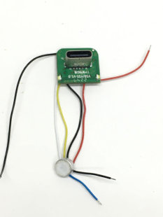 10只Type-C插座母座带锂电池充电管理雾化器咪头气流开关主板模块